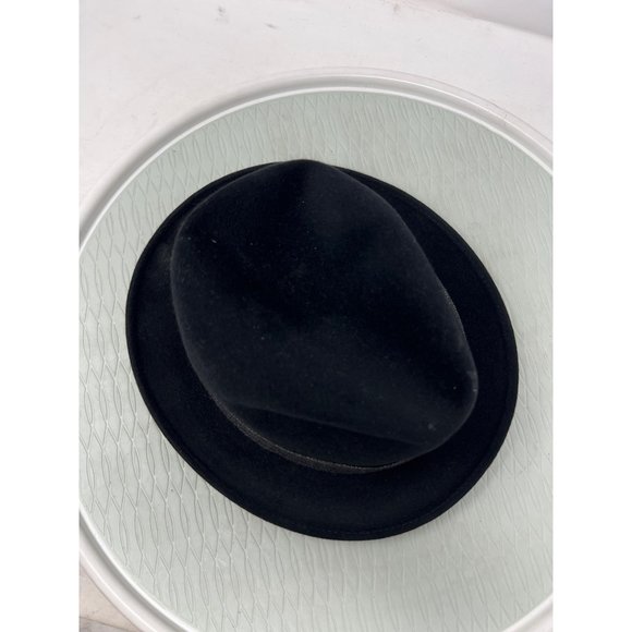 Champ Feel The Felt Fedora Hat Felted By Master Craftsman Gray Men's 21" - Picture 6 of 9